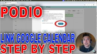 ✅  How To Link Connect Google Calendar To Podio🔴