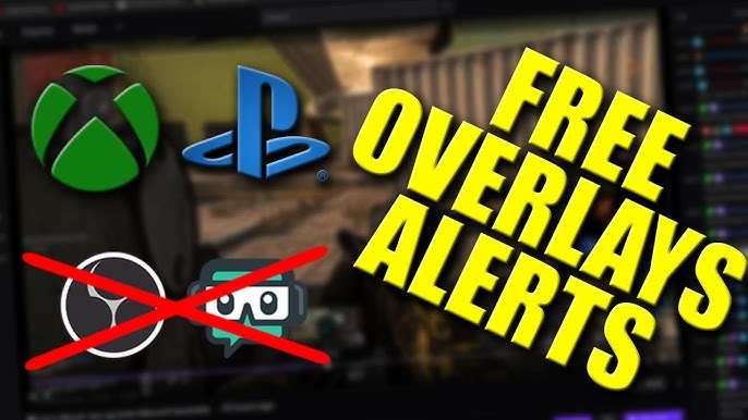 Free Twitch Alerts And Overlays For Xbox Ps4 Ps5 Console Without Obs Slobs Or Capture Card Youtube Free Twitch Alerts And Overlays For Xbox Ps4 Ps5 Console Without Obs Slobs Or Capture Card Youtube