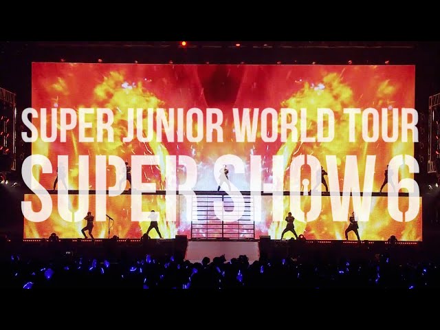 SUPER JUNIOR / 「SUPER JUNIOR WORLD TOUR SUPER SHOW6 in JAPAN」」LIVE DVD &  Blu-ray Teaser①