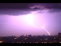 Мощная гроза, молнии и шторм в Москве 13.07.2016