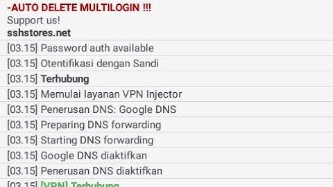 cara memasang ssh ws di apk http injektor