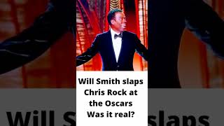 Will Smith punches Chris Rock. Was it staged? #Oscars