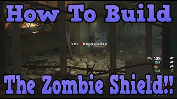 "Mob Of The Dead" How To Build The Zombie Shield (Black Ops 2 Zombies)
