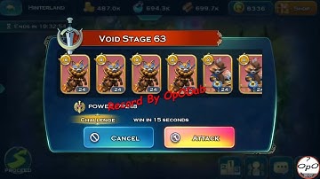 Art Of Conquest | Void Mirror Stage 63 Dwarf Formation
