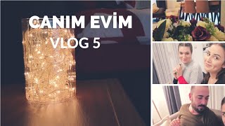 GEÇTE OLSA BEN GELDİMMM \ CANIM EVİM ♥️ #VLOG5