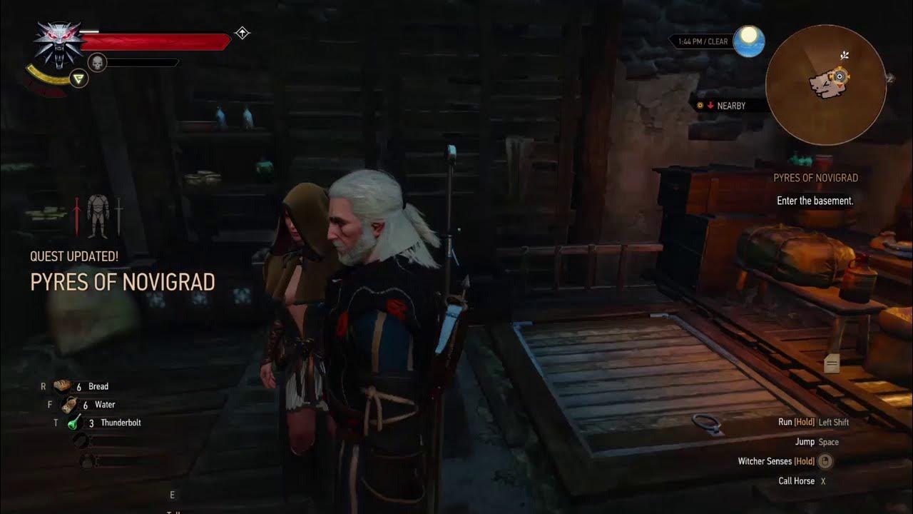 Find the secret passage using your Witcher Senses, then open it, Find