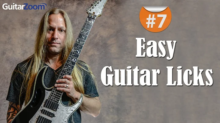 Easy Guitar Licks - Part 7 | Steve Stine | GuitarZoom.com