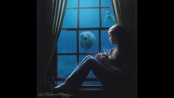 Underwater Window  photoshop manipulation tutorial