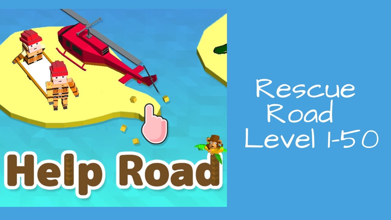 Rescue Road Game Level 1-50 - YouTube