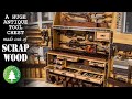 Building a Tool Chest out of Scrap for an Antique Tool Collection