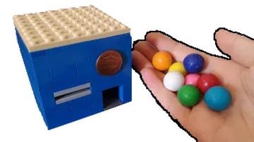How to make a Lego candy machine easy *no technic pieces*