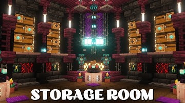 Epic Minecraft Storage Room Design | Perfect for Any Base!