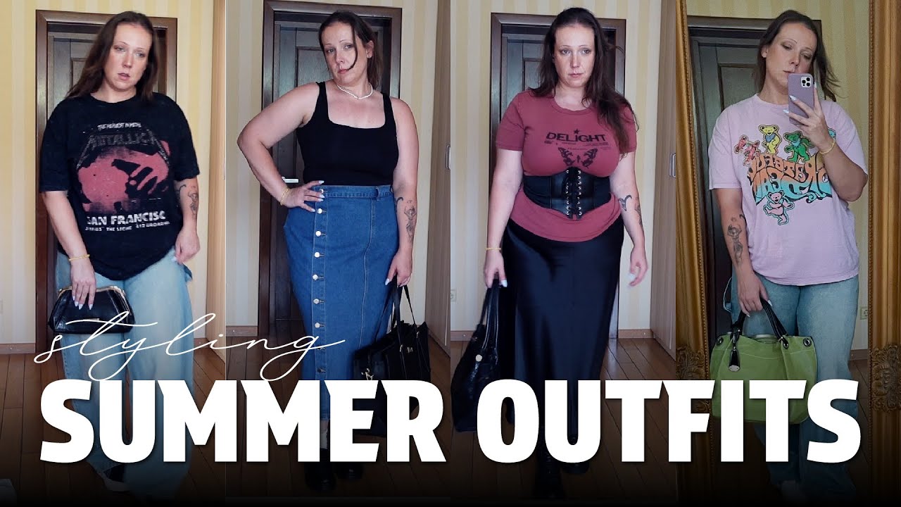 Styling summer outfits that also work for fall