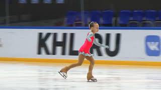 Босова Алиса, 2ий юношеский разряд по фигурному катанию на коньках, 2021