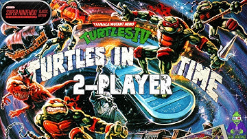 Teenage Mutant Ninja Turtles IV: Turtles in Time (2 Players) - SNES Full Gameplay Longplay