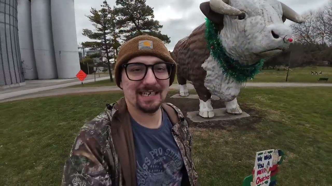 Swinging Bridge Adventures In Bluffton Ohio + Bull Spotting In Gilboa Ohio!