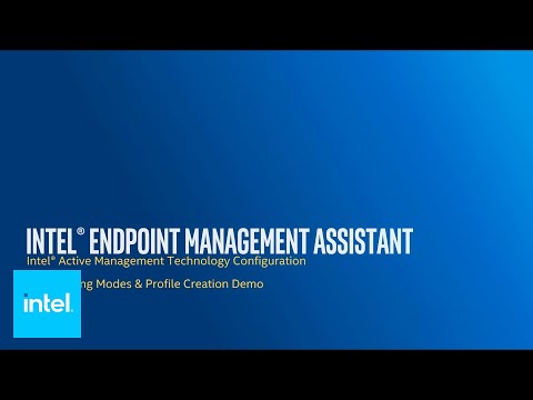 Remote Endpoint Management with Intel® AMT EMA (2 of 3) | Intel Business