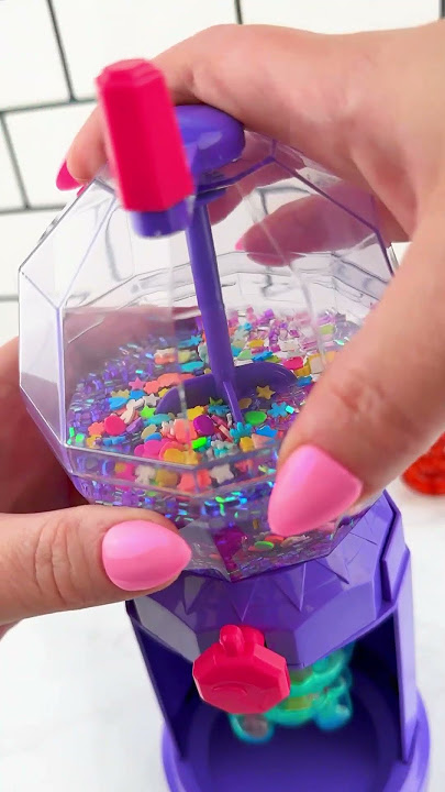 DIY Mini Squishy Maker Satisfying Video ASMR! 💜💦 #shorts #asmr