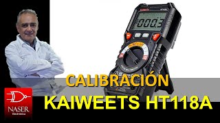 Calibracion Kaiweets HT118A  HT118E