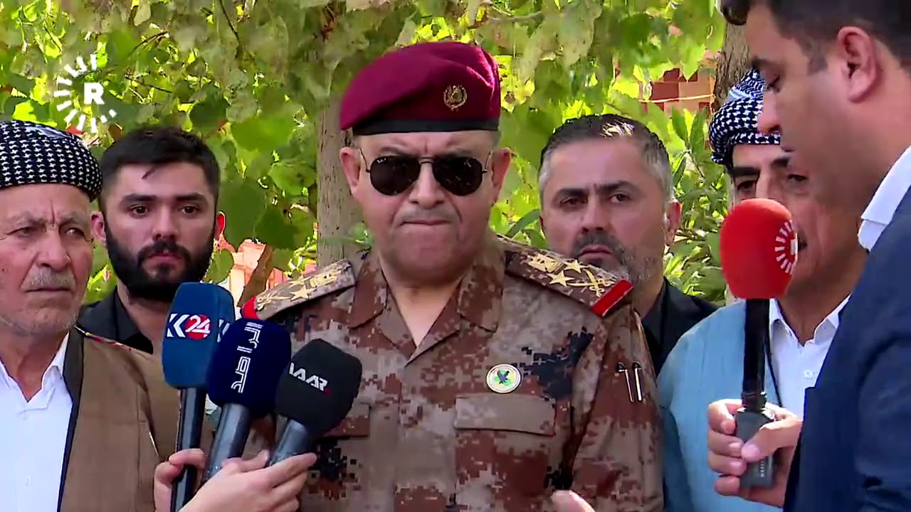 رئيس جهاز مكافحة الارهاب يعزي عائلة فاضل برواري في دهوك