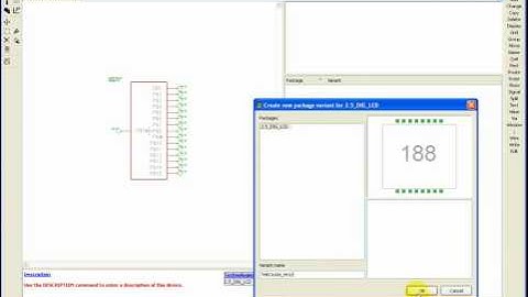 Creating a symbol and device in EAGLE