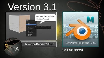 Blender - Maya Config Version 3.1