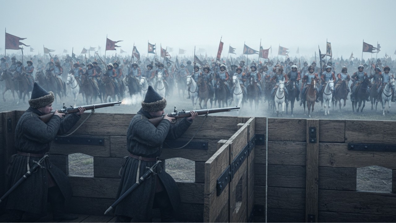 Russia’s Secret Weapon That Massacred 120,000 Mongols | Molodi 1572