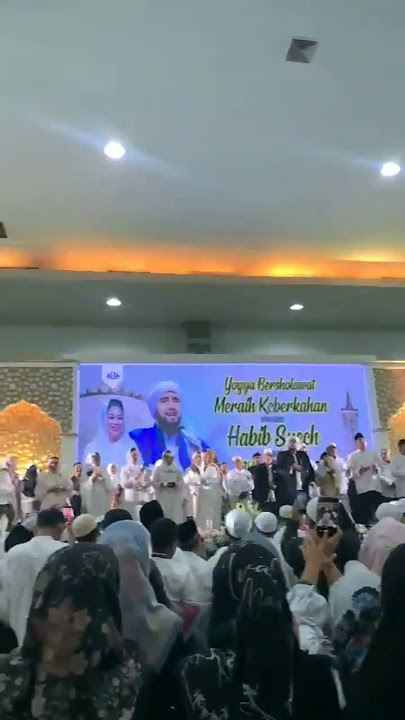 Mahalul Qiyam Habib Syech Jogja Bersholawat di JEC (Jogja Expo Center) #habibsyech #ahbabulmusthofa