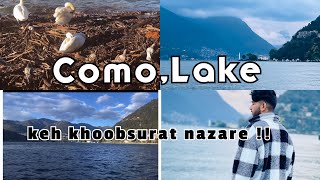 Como,Lake keh khoobsurat nazare !!