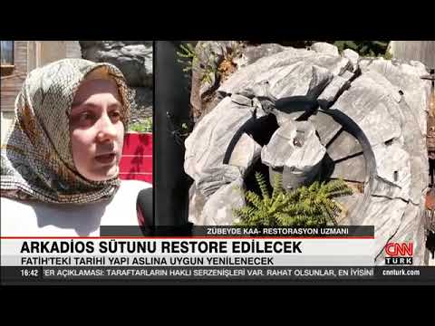 Arkadios Sütunu Restore Edilecek CNN Türk / 21.07.2023