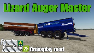 Lizard Auger Master / FS25 crossplay-mod