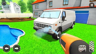 Car and Backyard Power Washing Clean Simulator - Android Gameplay screenshot 5