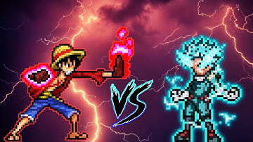 Luffy OP VS Deku MG9(All Form) in Jump Force Mugen