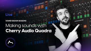 Making sounds with Cherry Audio Quadra   FREE presets