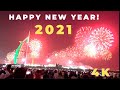 New Year's Eve 2021 Dubai Fireworks Display | Burj Al Arab | 4K