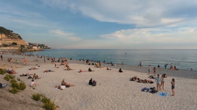 Nice France, Beautiful Mediterranean Sea