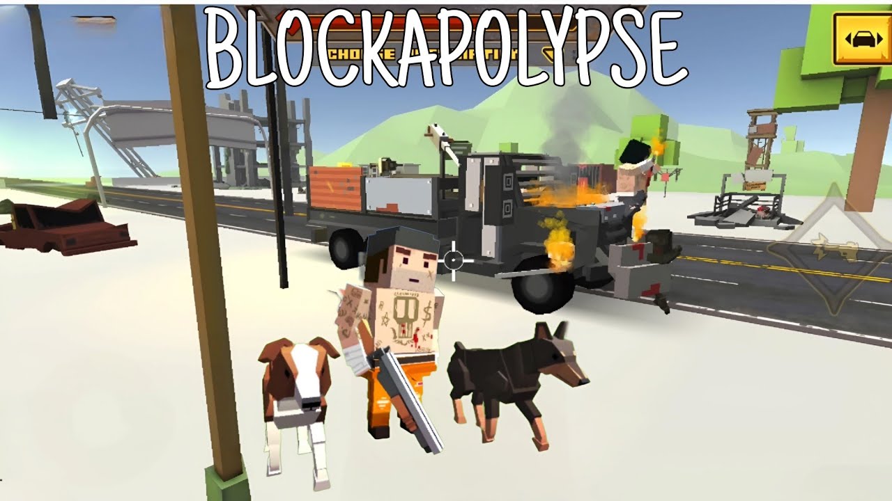 Zombie hunt gone wrong in Blockapolypse Zombie Shooters | Look how many Worm found