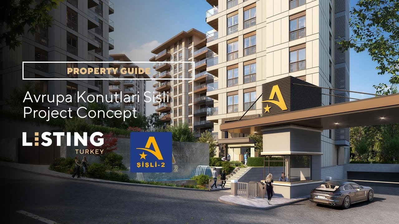 Listing Turkey - Property Guide - Avrupa Residences Sisli-2 from ARTAS - Istanbul - Sisli