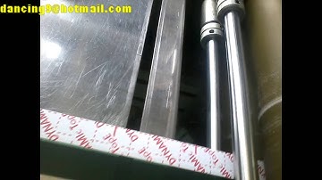 Multiwall Adhesive Tape, Black Film, Foam Tape Laminating Machine Only For Roll Material With CE