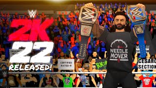 WR3D 2K22 BEST MOD RELEASED WITH COMMENTARY,REAL ENTRANCES,NEW MOVES & MORE!(Link in discription)