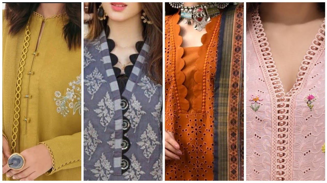 Latest 50 Type of Kurti Front Neckline Designs (2022) - Tips and Beauty | Kurti  neck designs, Silk kurti designs, Kurta neck design