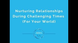 United in Strengths: Relationship with the world, May 8th, 2020