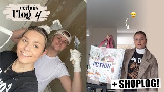 ACTION SHOPLOG, BADKAMER GESLOOPT & HUIS UPDATE 🏡 Verhuisvlog #4