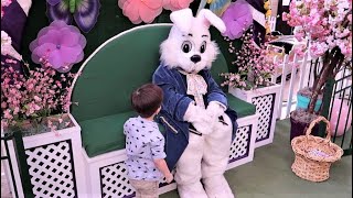 A trip to Grove City Premium Outlets and Ross Park Mall to see the Easter Bunny
