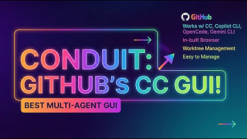 The NEW GitHub Conduit GUI Is WILD — Claude Code & Gemini CLI Combined! | AI | AI Agent | LLM