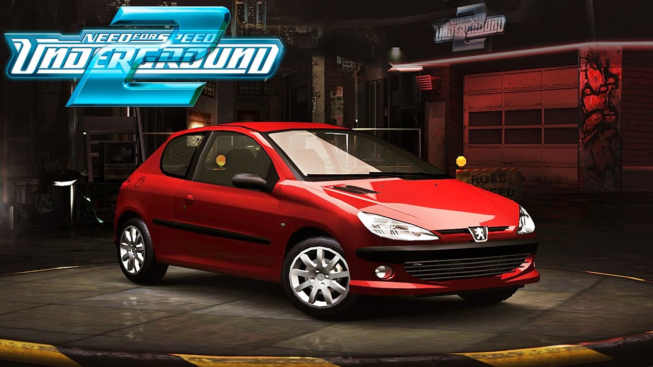 Need For Speed Underground 2 - Circuit Race - Peugeot 206 - YouTube