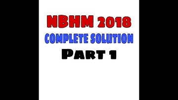 NBHM MATHEMATICS 2018 || ABSTRACT ALGEBRA || LINEAR ALGEBRA || COMPLETE SOLUTION || PART 1 ||