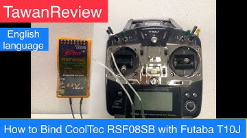 How to Bind Cooltec RSF08SB with Futaba T10J