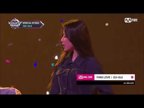 كوفر فرقة ايدل ل اغنية Fake Love ل BTS