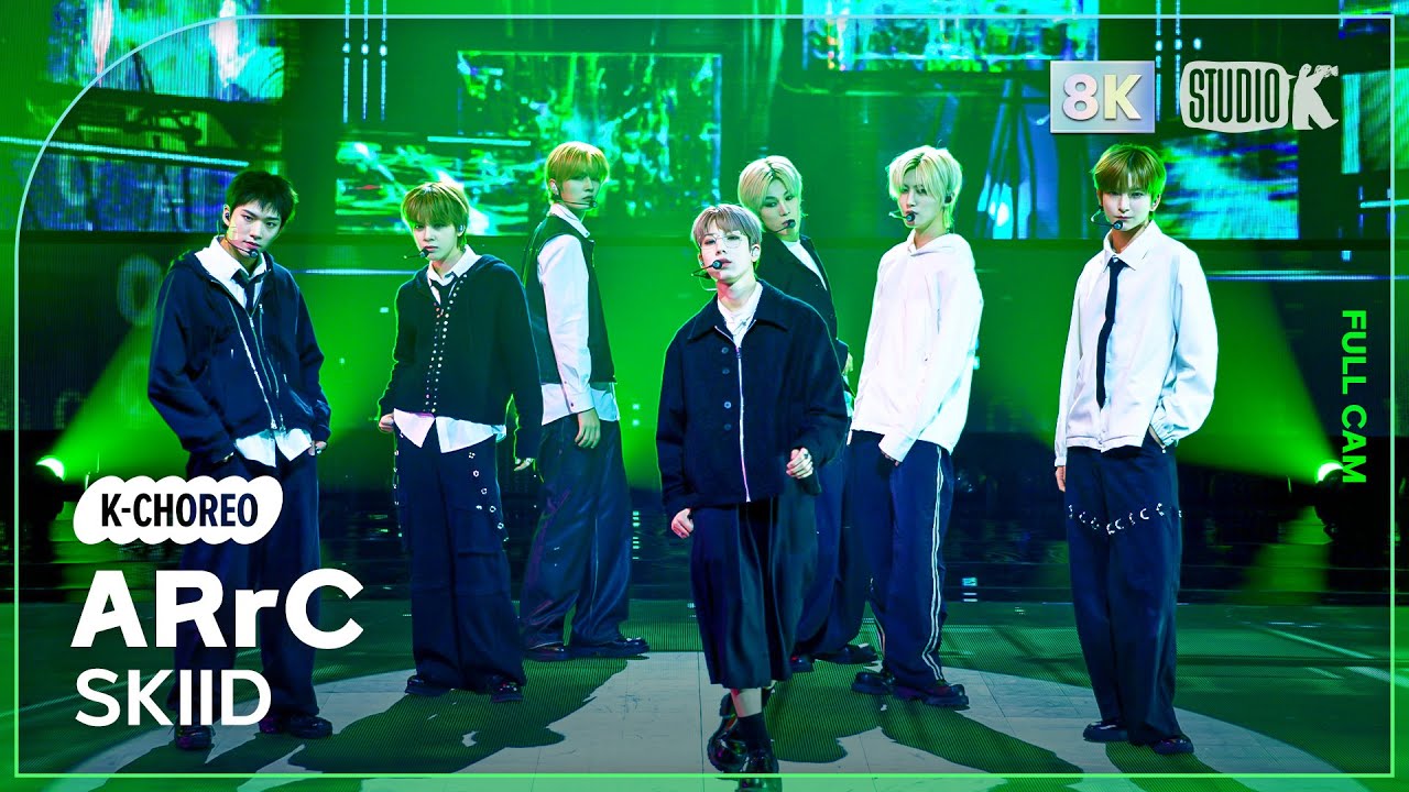[K-Choreo 8K] 아크 직캠 'SKIID' (ARrC Choreography) @MusicBank 251114
